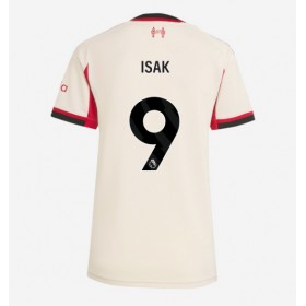 Damen Fußballbekleidung Liverpool Alexander Isak #9 Auswärtstrikot 2025-26 Kurzarm